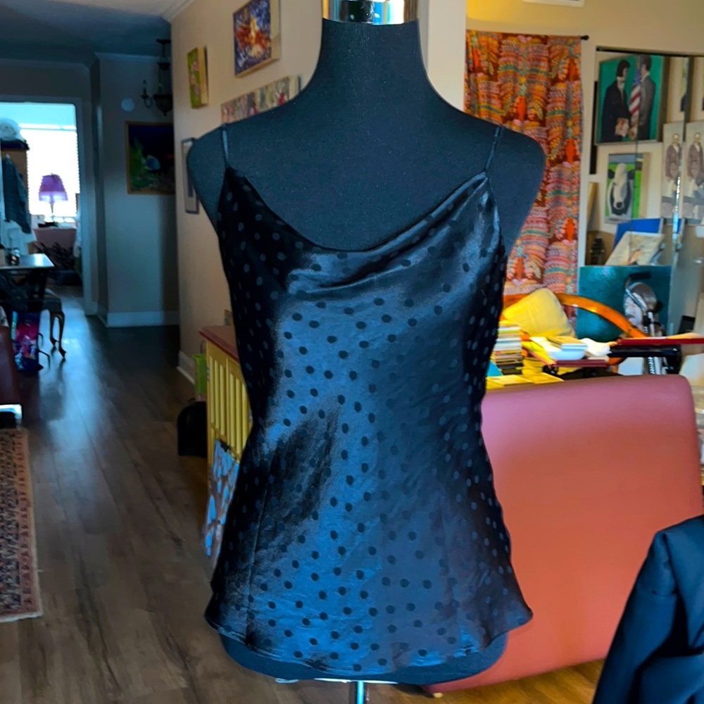 Black Dotted Camisole size S